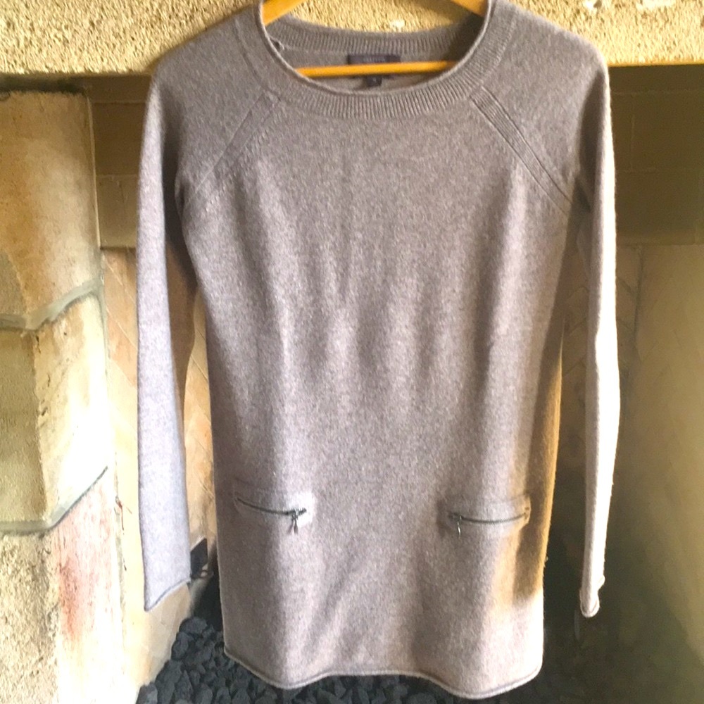 Saffron Cashmere Crewneck Sweater